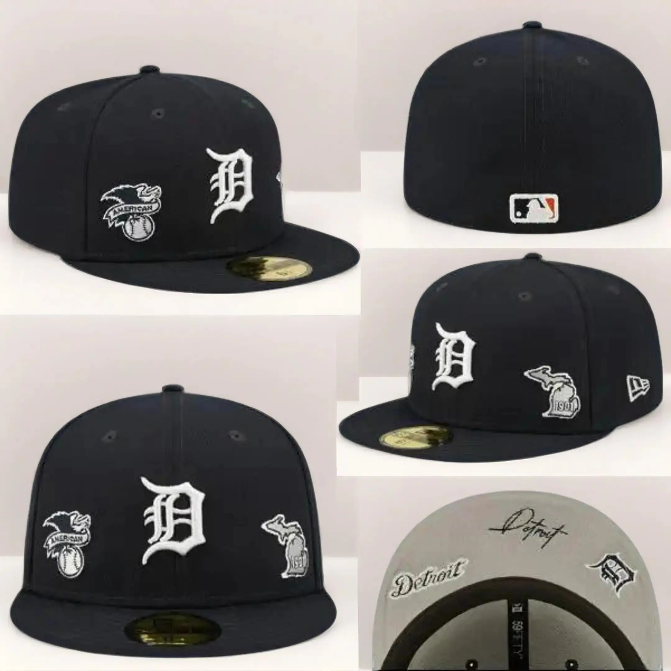 New Era Detroit Tigers Identity 59FIFTY Fitted Snapback Hat – Unisex Baseball Cap for Men Women, Gorras Streetwear Style, Adjustable Trucker Design, Vintage Sport Look USA 2026, Trending TikTok Urban Fashion