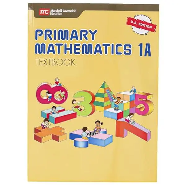 USED Book - Primary Mathematics 1A Textbook U.S. Edition by singapore-math (Paperback) - english