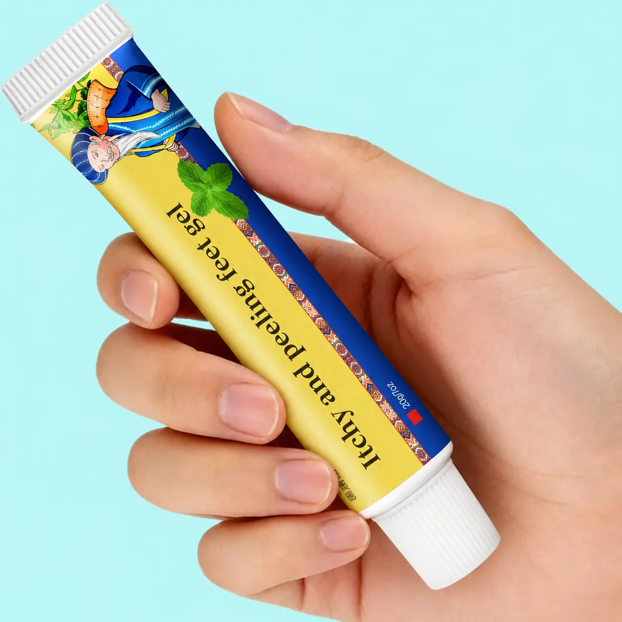 Household foot antibacterial cream — improves foot odor caused by athlete’s foot, relieves itching, and helps reduce flaking; gentle and non‑irritating; long‑lasting care for both feet