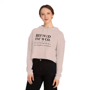 Refined Faith Co. Cropped Hoodie