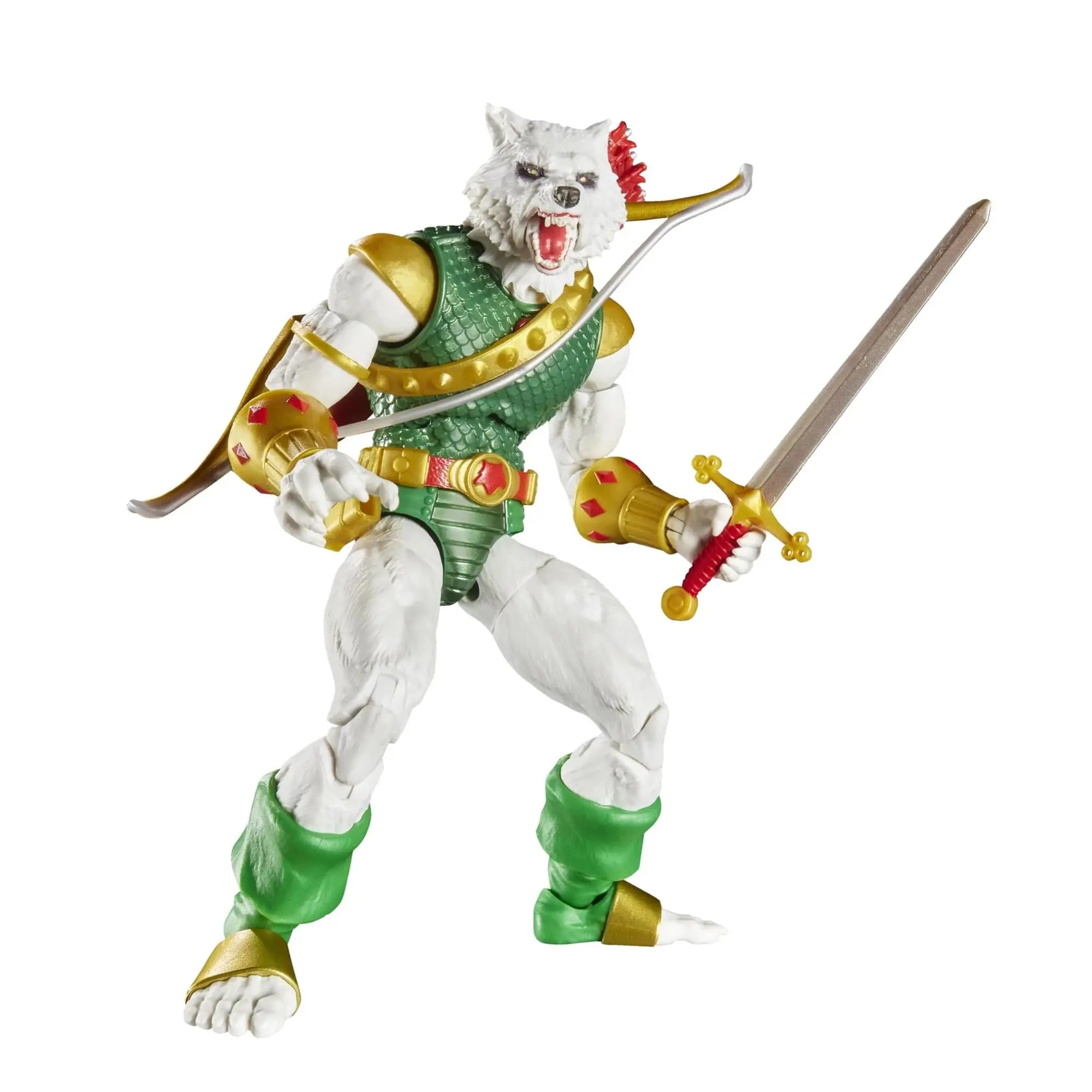 Marvel Legends Series Magic: The Gathering x Spider-Man 6-Inch Collectible Articulated Man-Wolf Action Figure with Bow