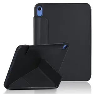 Slim Book-Style Folio Case for iPad Air 11 (M3 2025/M2 2024) & iPad Air 5th/4th Gen 10.9" (2020/2022 Models) Magnetic Closure, Auto Wake/Sleep, Anti-fingerprint, Multi-Angle Stand - Chic Office Companion for Work, Study & Creativity