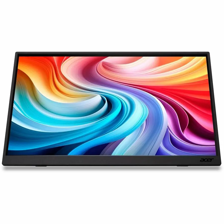 Acer PM161Q J 16" Class Full HD LED Monitor 16:9 Silver Black