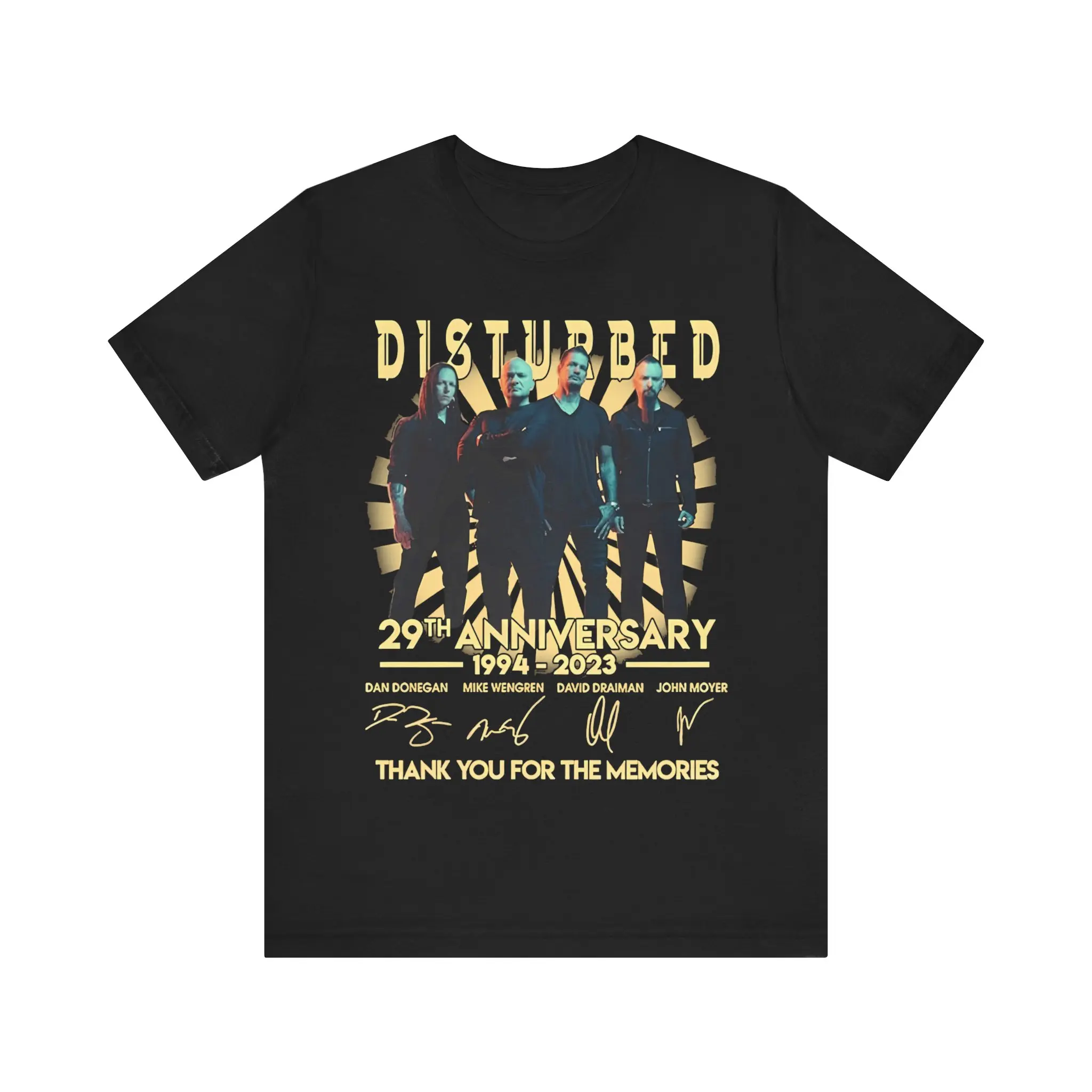 Disturbed Band 29th Anniversary Unisex Tee - Metal Music Fan Shirt, Disturbed Album, Tour Merch, Long Sleeve - Gift for Disturbed Fans,