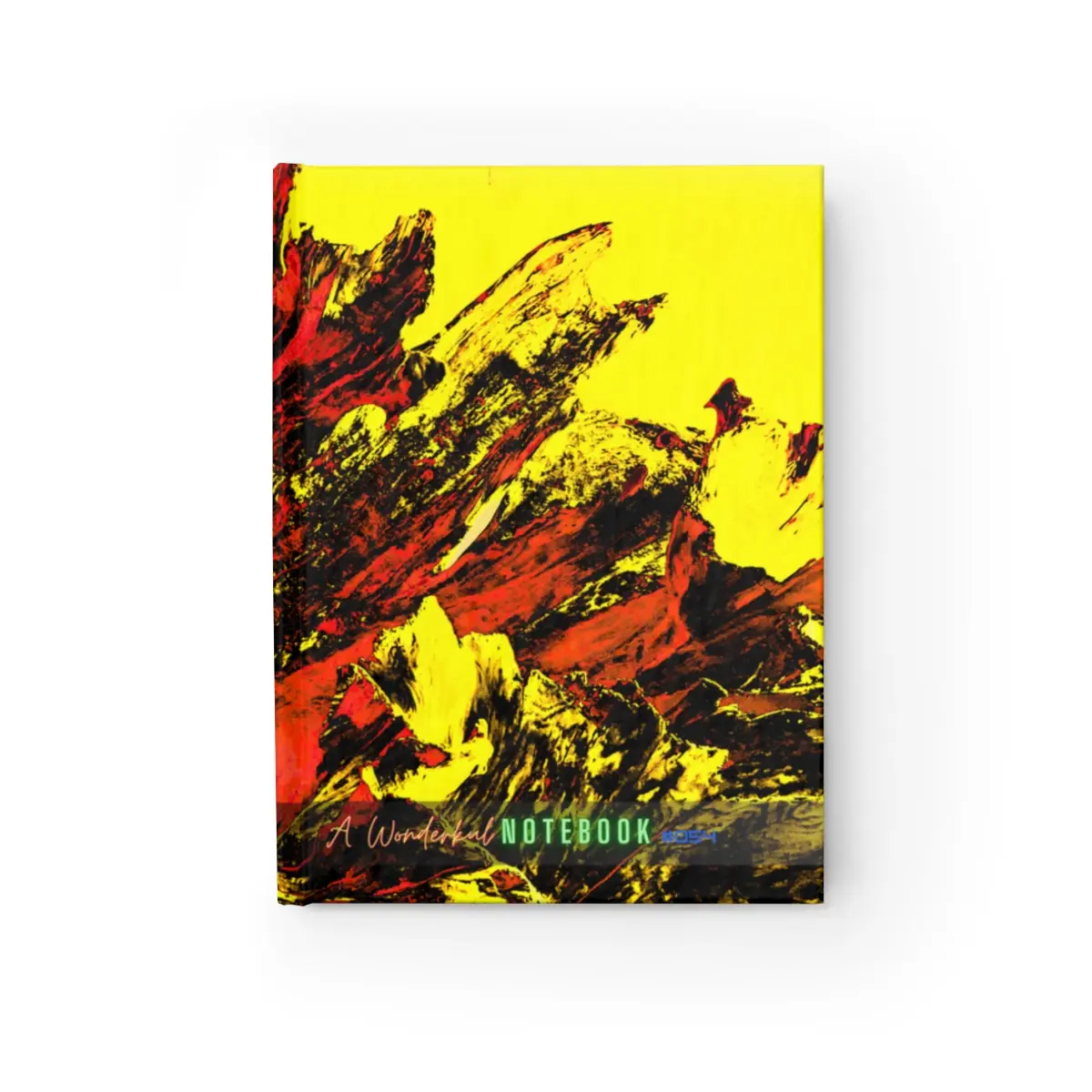 Wonderkul Notebook #054 - Hardcover Notebook - 5x7 - Blank Pages