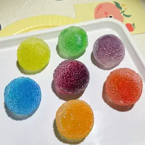 Handcrafted Crystal Mochi Ball Squishy Toy Handmade TPR Soft Stress Relief Fidget Sensory Grippie Set For Relaxation And Gift Giving