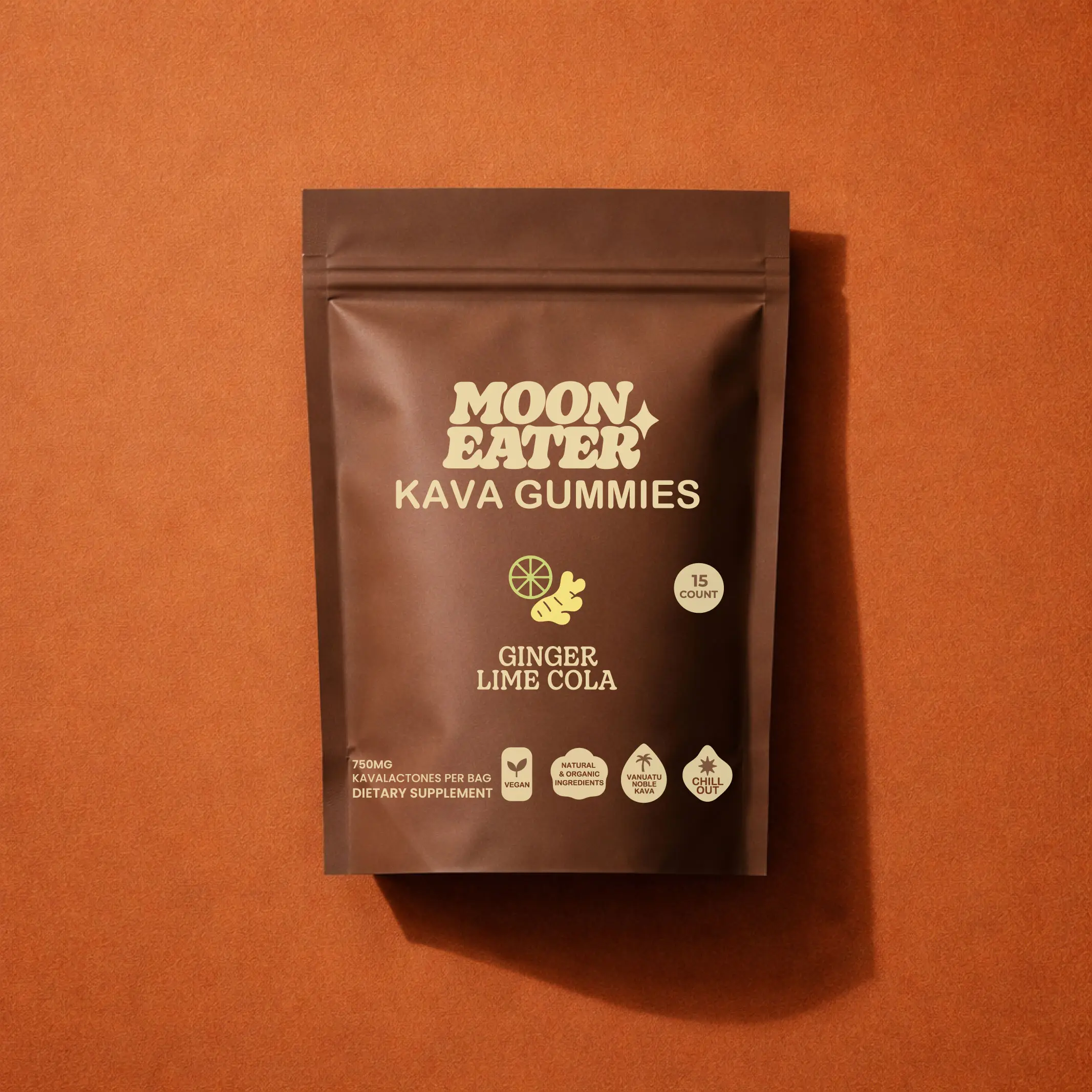 MoonEater Kava Gummy, New Ginger Lime Cola, Herbal Herbal Supplement MoonEater Kava Gummy, New Ginger Lime Cola, Herbal Herbal Supplement
