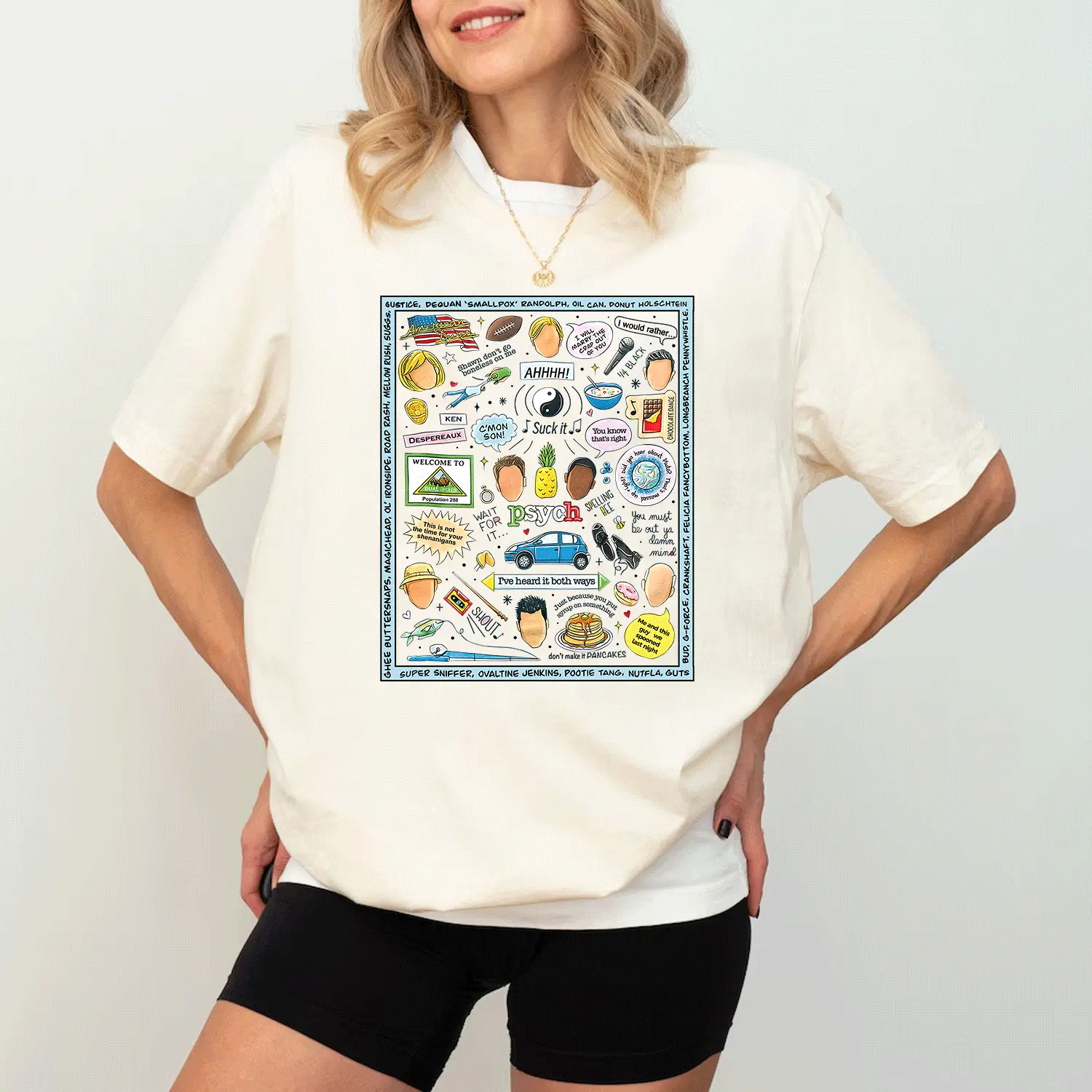 Psych Tv Show Graphic Shirt, Shawn And Gus Psych Tv Show T-Shirt, Tv Show Iconic Line Tee,Cute Gift For Psych Fans, Moive Merch, Unisex Shirt Sweater Hoodie