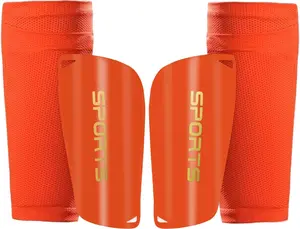 Kids Youth Soccer Shin Guards, Shin Pads and Shin Guard Sleeves for 3-15 Years Old Boys and Girls for Football Games, EVA Cushion Protection Reduce Shocks and Injuries