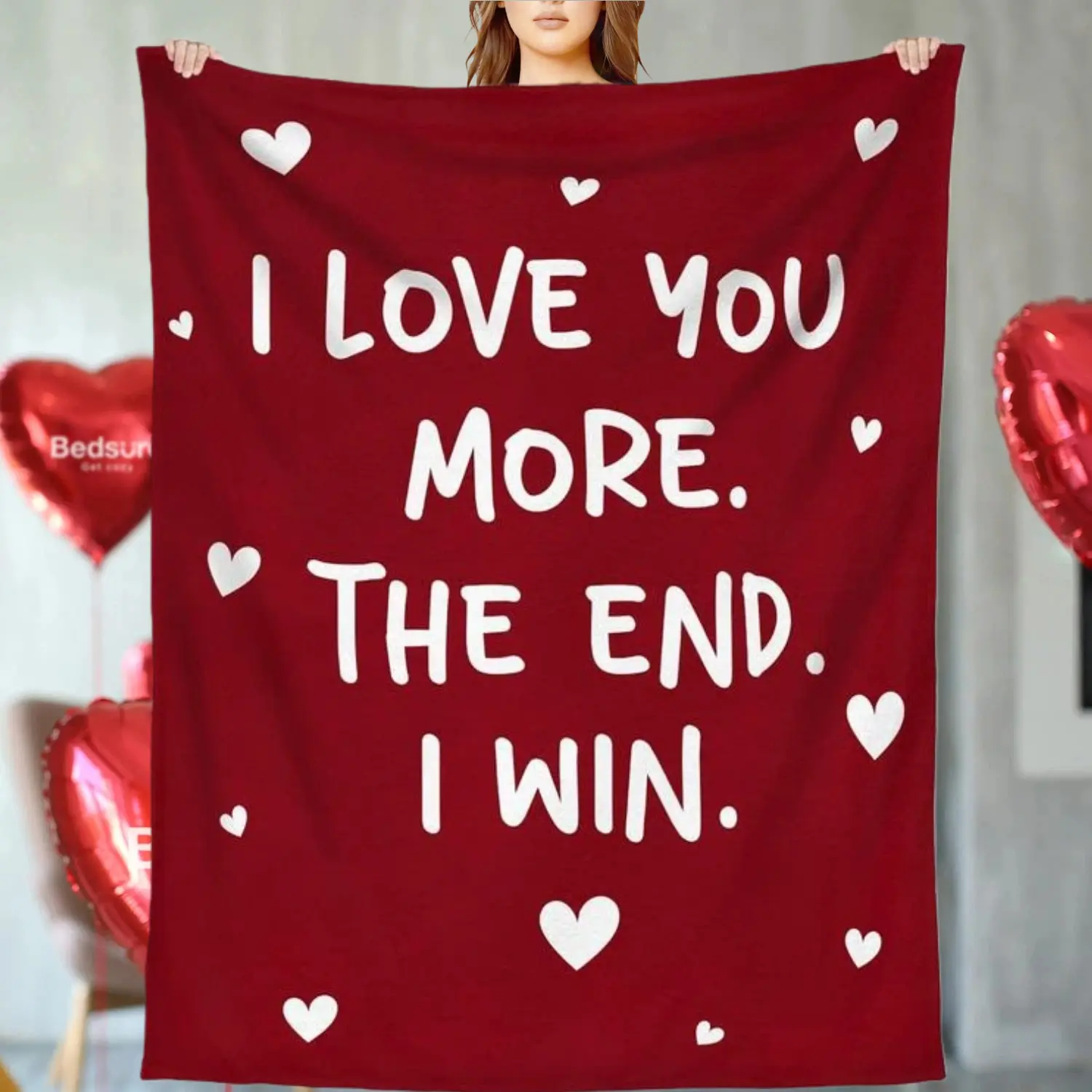 Graduation Blanket Gifts for Him Her – I Love You More Super Soft Fleece Throw, Perfect Graduation Gift for Boyfriend Girlfriend Best Friend BFF Soulmate,Personalized Graduation Gifts,graduation gifts 2026,graduation decorations