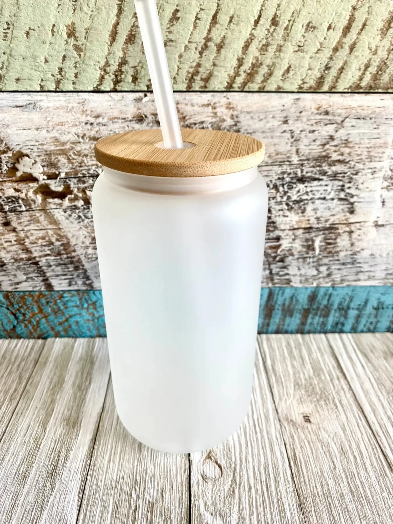 Frosted Glass / Holographic 16 oz Cup