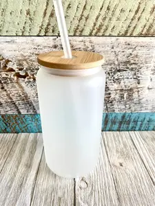 Frosted Glass / Holographic 16 oz Cup