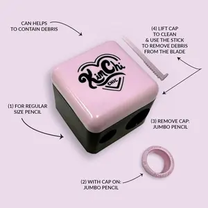 KimChi Chic Jumbo Sharpener Plastic Makeup Cosmetic