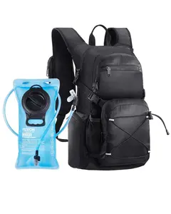 【Summervibes】VEVOR Hydration Backpack,  25L Insulated Hydration Pack Backpack with 2L TPU Water Bladder, Hiking Water Backpack with Storage for Men Women, Hydro Water Daypack for Hiking Running Cycling Camping