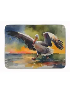 Carolines Treasures DAC2851RUG 19 x 27 in. Pelican Memory Foam Kitchen Mat