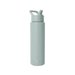 Simple Modern Summit Water Bottle with Straw Lid 30oz - Cupholder Friendly, Leak-Proof, Vacuum Insulated, Reusable, BPA-Free