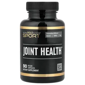California Gold Nutrition Sport, Joint Health with MSM, Glucosamine HCL, Chondroitin Sulfate, Turmeric and Boswellia, 90 Veggie Capsules