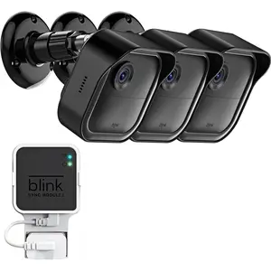 All- Blink Outdoor Camera  Mount, 3 Pack Weatherproof Protective Housing and 360 Degree Adjustable Mount with Sync Module 2 Mount (Blink Camera are Not Included)