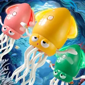 Dancing Octopus  for Kids – Light-Up Musical Crawling  with Fun Movements, Bright LED Lights, Sensory Development – Safe & Durable Gift for Toddlers, Boys & Girls Ages 3+ duck Obstacle-Sensing Auto-Dance Octopus Toy electric squid