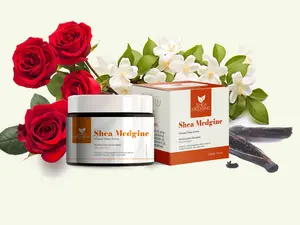 ISLENE Whipped Body Butter 4oz jar (Rose,Jasmine,Vanilla) Hydrating, Scented, Repairing, Rich, Creamy, Nourishing, Skincare, Body care