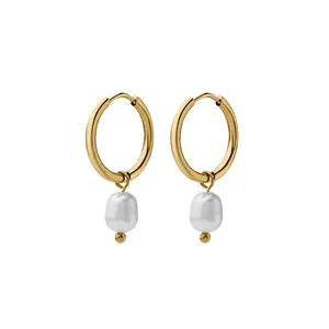 Kiera Pearl Hoops