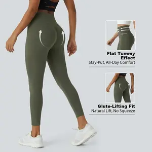 Outfits Women's Yoga Belly Tightening Buttocks Nude Gym Compression Workout Pink Active Hight Wasited Pocket Pants Breathable Nine-point Brushing Stretch Sports Leggings Day Gift Comfortable Fit Two-pice Set Fitness Clothes Running Gym Wear Yoga Tracksuit