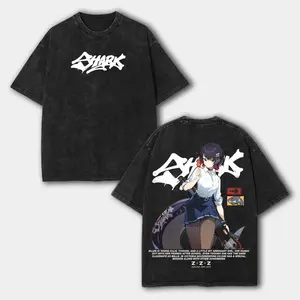 Ellen Joe ZZZ Washed T-Shirt, Vintage Washed Oversized Tee, Unisex Gaming Shirt, Cotton Streetwear Gift