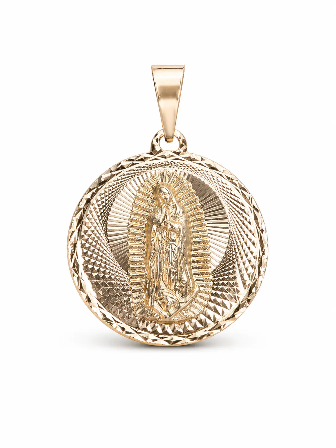 Medalla Virgen de Guadalupe Oro 14K – Detalle Fino, Regalo Especial