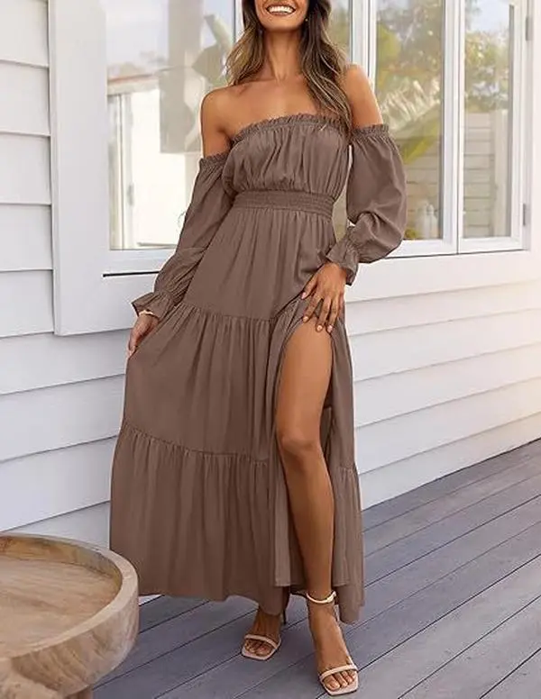 long boho dresses - TikTok Shop