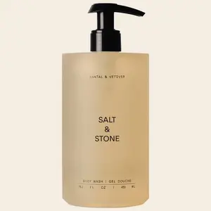 Salt & Stone  Santal & Vetiver Refillable Body Wash with Niacinamide + Probiotic - 15.2 oz/450 ml
