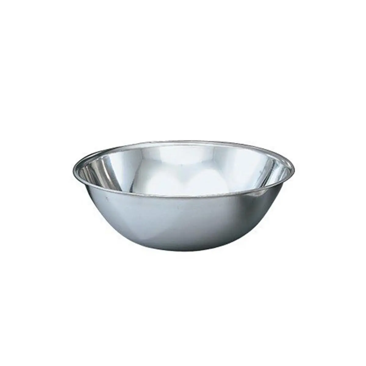 212 MAIN 8-Qt Heavy Duty Stainless Steel Mixing Bowl - Easy Grip, Rolled Edges, Temperature Retention, Curved Interior, Polished Finish, Flat Base Tableware for DIY Pottery & Ceramics Enthusiasts, Muffins Prep, Truffles, Seasonings