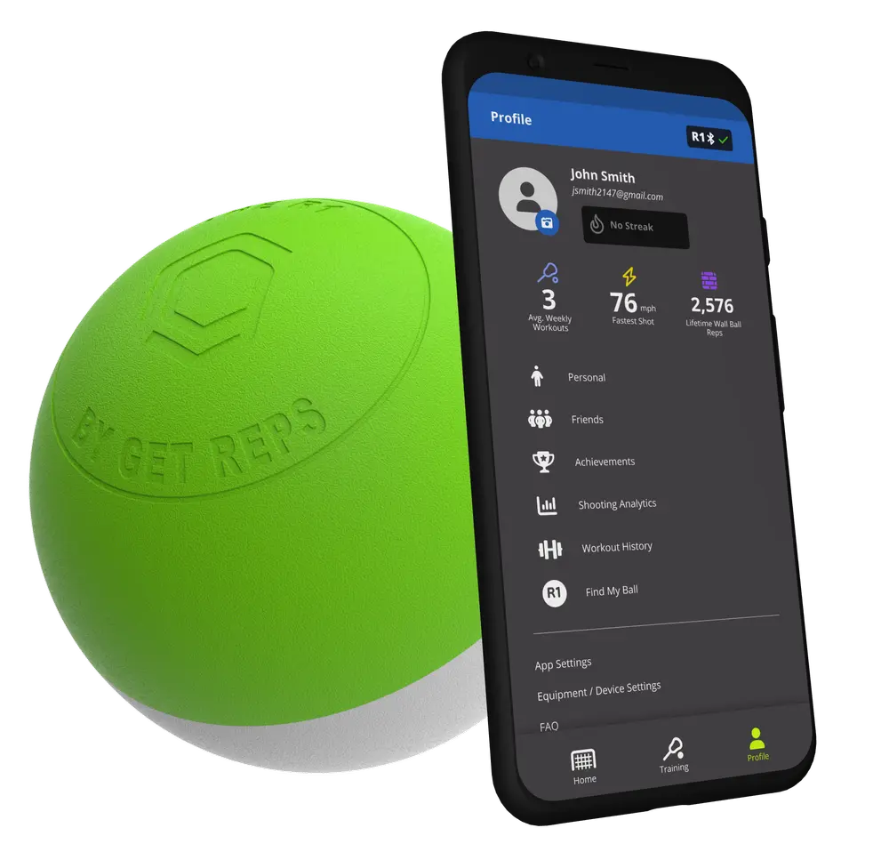 R1 Smart Lacrosse Ball | Performance Tracking for Lacrosse Players, Coaches & Parents | Speed, Reps, and Skill Tracking