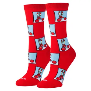 Confused Mr. Krabs Women's Crew Socks Confused Mr. Krabs Women's Crew Socks