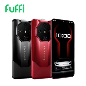 Fuffi Smartphone 6.53-Inch HD Screen, Global 4g Network Dual Sim, Octa-Core Processor, 4GB RAM 128GB ROM, 16mp Camera, 4000mah Battery, metal integrated frame, and Android operating system, Cellphone