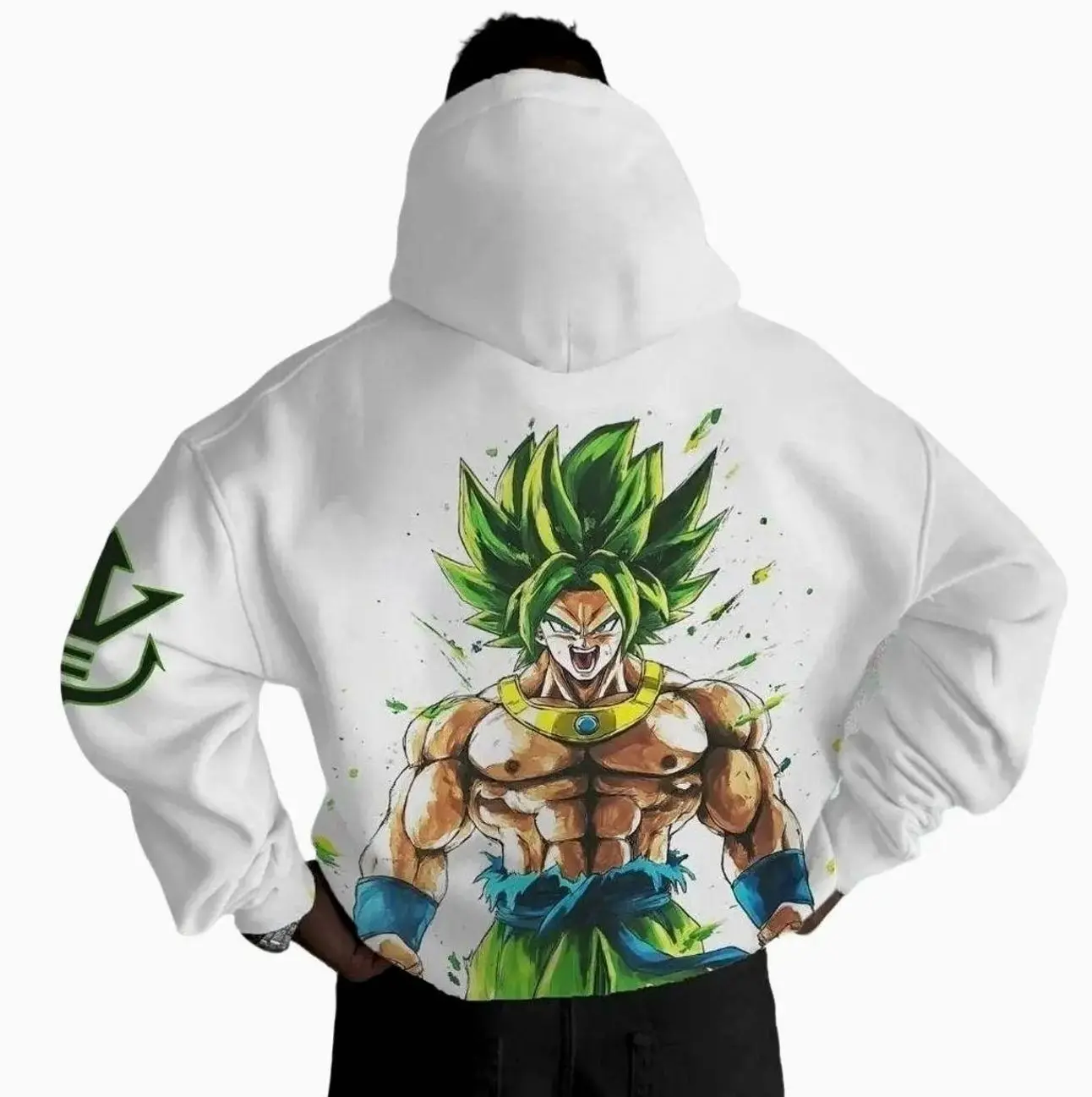 Oversized Unisex Anime Brolyyy Hoodie, Graphic Anime T-shirt, Sweatshirt, Hoodie, Trending shirt, Gift for fan 57Q KNU