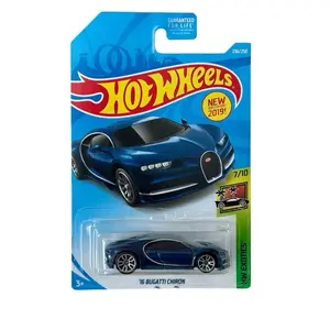 Hot Wheels ‘16 Bugatti Chiron HW Exotics Blue 1:64 Diecast Car