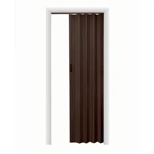 LTL Home Products 36 x 80 Inch Plaza Espresso Vinyl Accordion Door with Hardware LTL Home Products 36 x 80 Inch Plaza Espresso Vinyl Accordion Door with Hardware