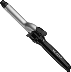 Revlon Perfect Heat Triple Ceramic Curling Iron | For Silky Smooth Medium Curls, Black 1"
