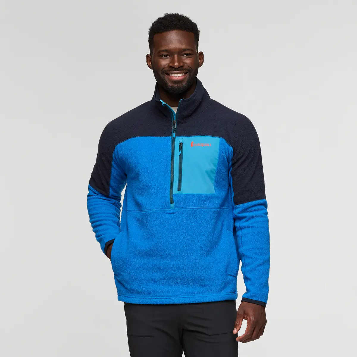 Cotopaxi Men's Abrazo Fleece Long Sleeve Half-Zip Jacket - Elastic, Matching Coats Set
