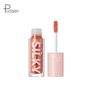 Pudaier Mirror-Like Dewy Lip Gloss | Lightweight, Transparent, Moisturizing & Non-Sticky
