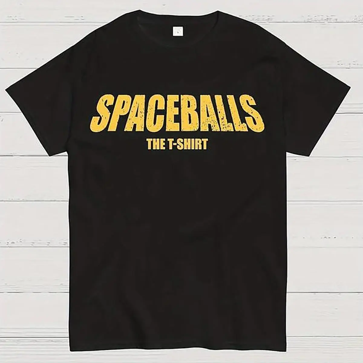 Men's Casual Graphic Tshirt, Spaceballs Sci-Fi Comedy Movie Print, Soft Short Sleeve with a Relaxed Fit