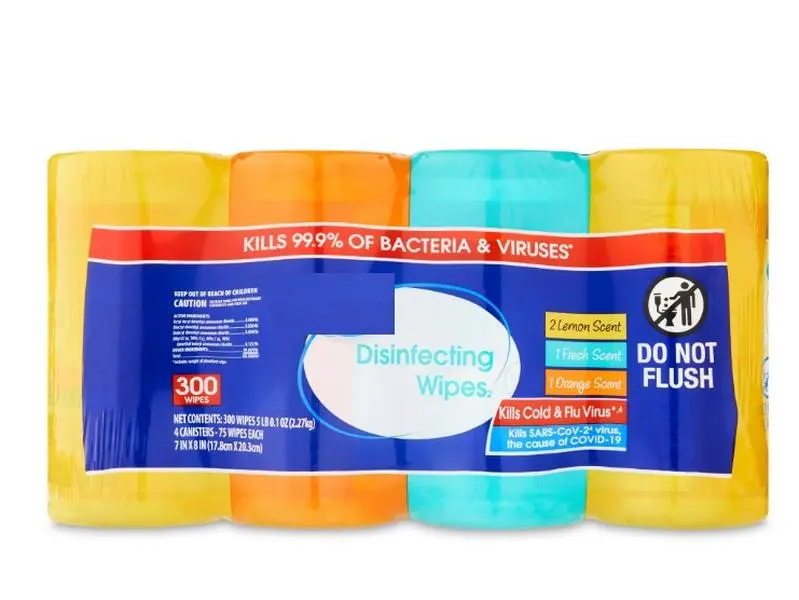 Disinfectant Wipes, 300 Count, 4 Pack Disinfectant Wipes, 300 Count, 4 Pack