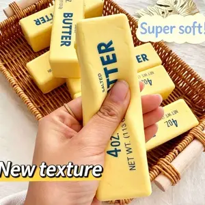 14cm Butter Stick Squishy Super Soft Slow Rising Stress Relief Handheld Toy