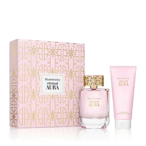 NEW Elizabeth Arden Eternal Aura 2-Piece Gift Set | Eau De Parfum (3.3 oz) & Body Balm (3.3 oz) Floral Amber Scent Duo