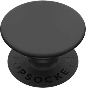 PopSockets Adhesive Phone Grip, Holder, Phone Stand, Black - Black Cellphone Smartphone Cellphone Mount