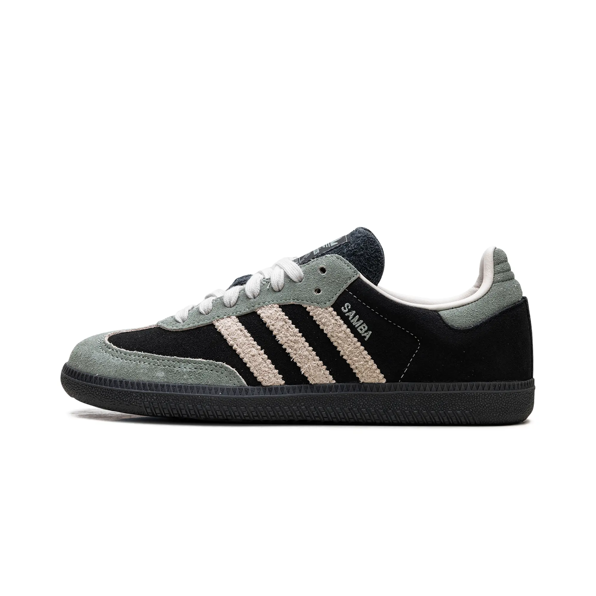 Adidas WMNS Samba OG "Black Alumina" Sports Sneakers, JI2680 Adidas WMNS Samba OG "Black Alumina" Sports Sneakers, JI2680