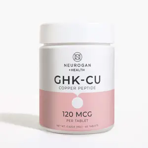 Neurogan Health GHK-Cu Copper Peptide Tablets | 120 mcg Per Tablet, 60 Tablets