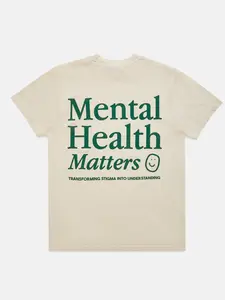 Mental Health Matters T-Shirt - Cream