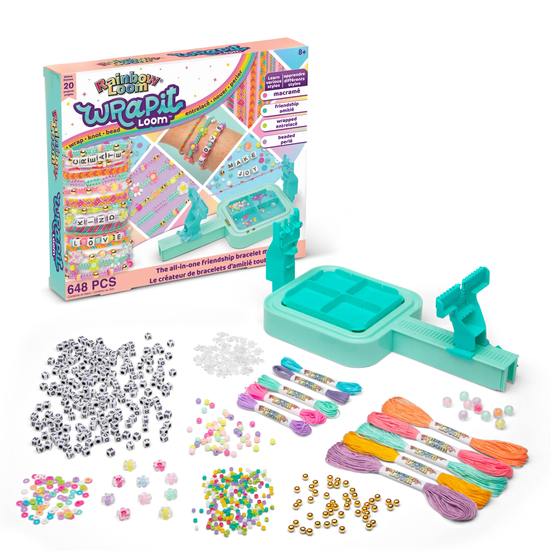 Rainbow Loom Wrapit Loom for Kids - Educational Toy for Arts and Crafts