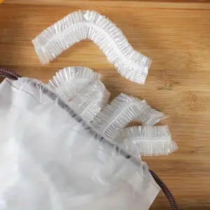 100pcs of Food-Grade Disposable Clear Plastic Wrap - Keep Your Freshness Secure!